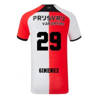 Feyenoord Santiago Gimenez #29 Hjemmedrakt 2024-25 Kortermet